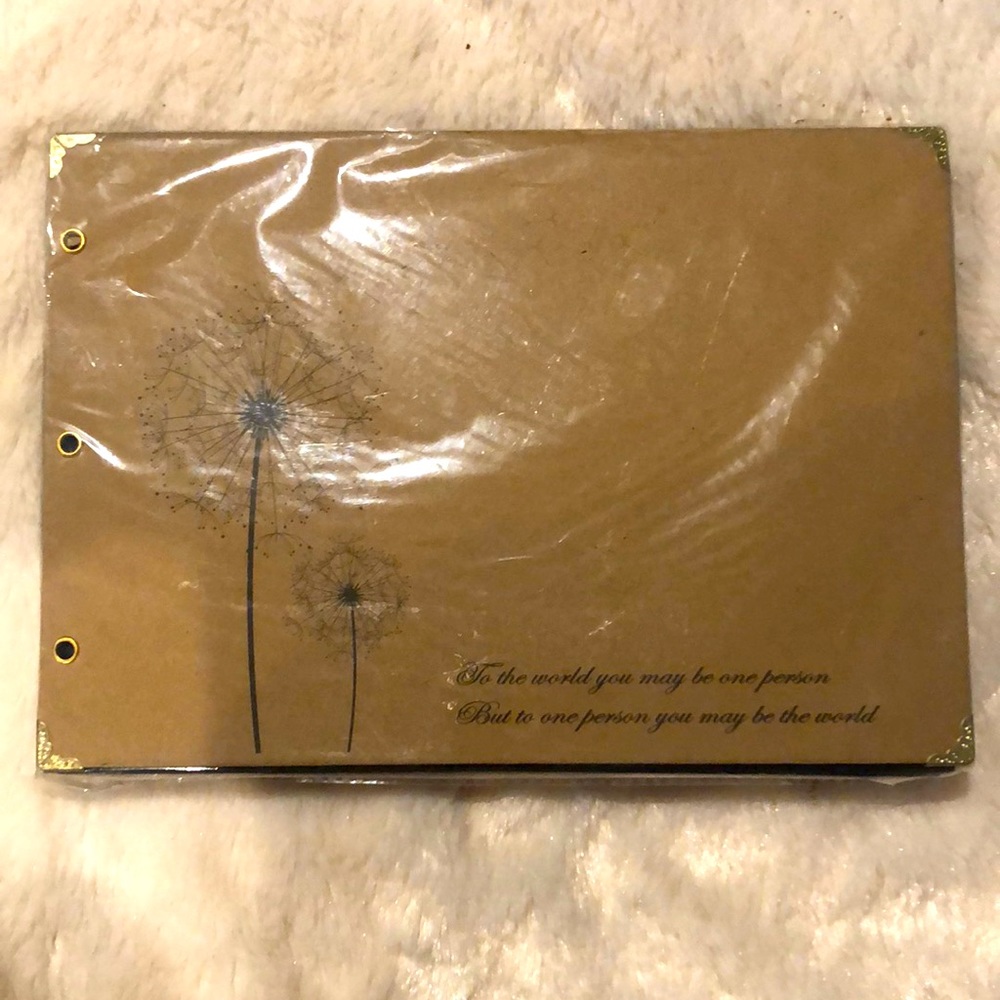Scrapbook with Rings